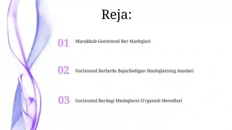 Gorizontal Bar Mashqlari 2