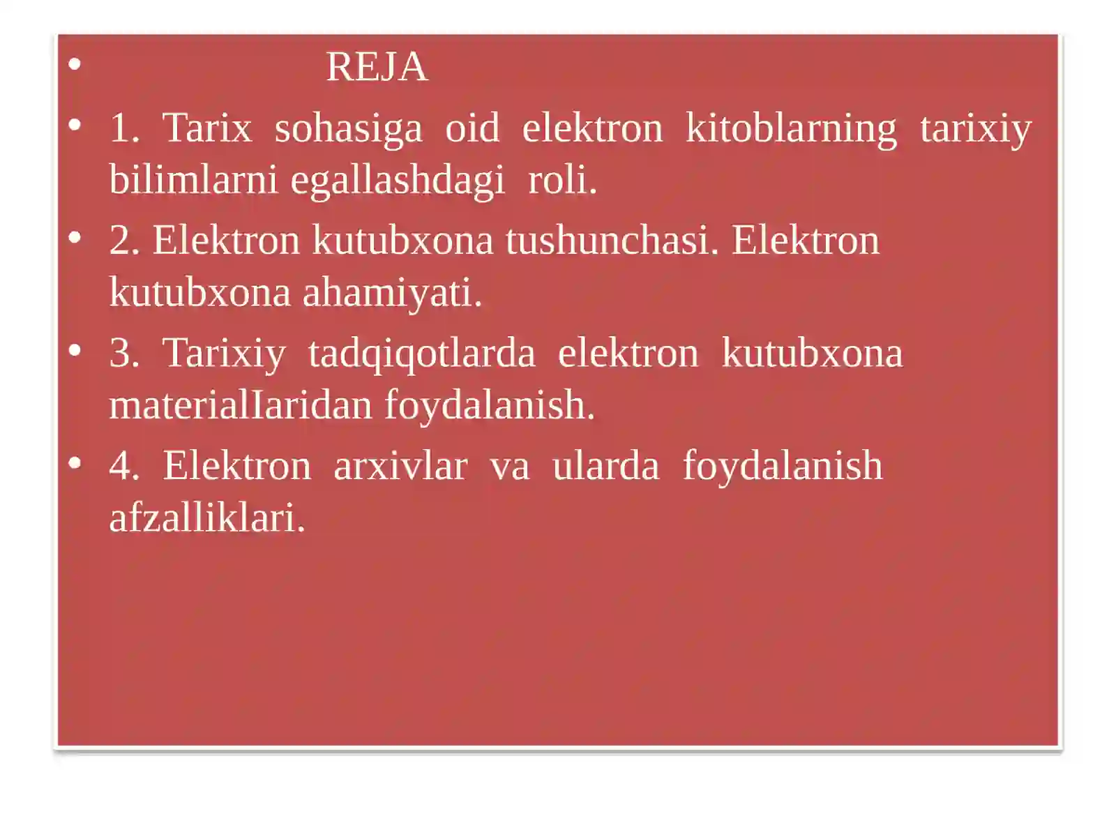 ELEKTRONKUTUBXONALARVAARXIVLAR BILANISHLASH 2
