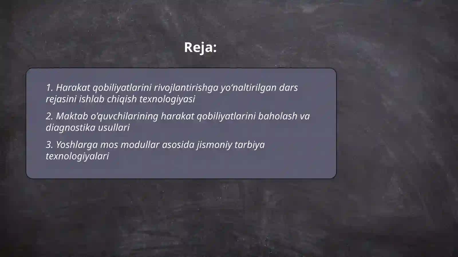 Harakat qobiliyatlarini rivojlantirishga yo‘naltirilgan maktab o'quvchilarining jismoniy tarbiya texnologiyasi 2