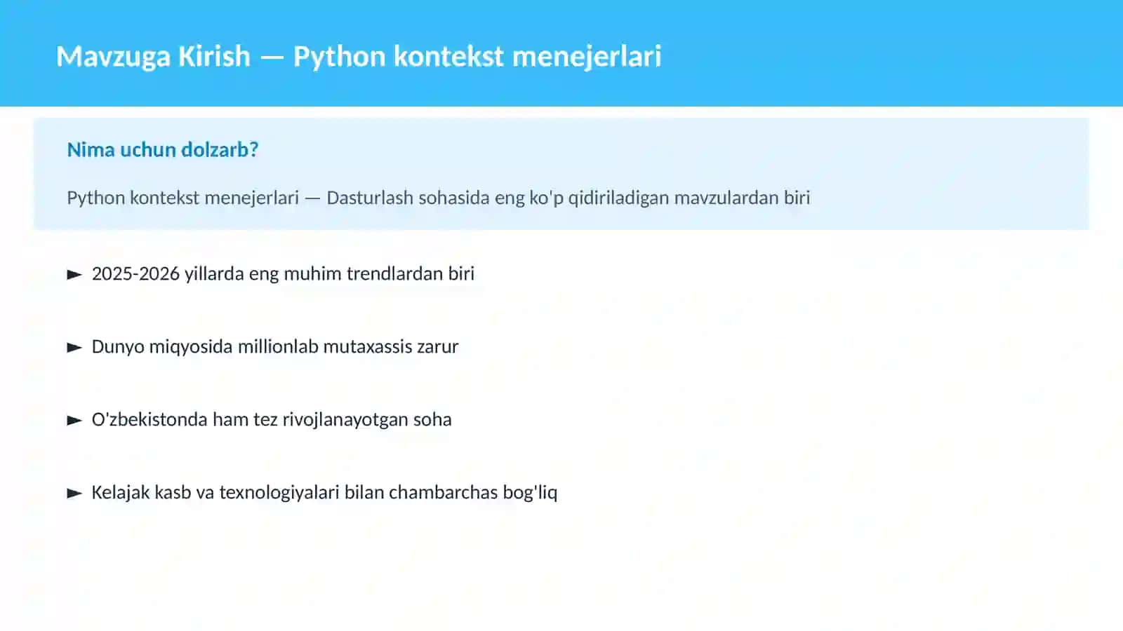Python kontekst menejerlari 2