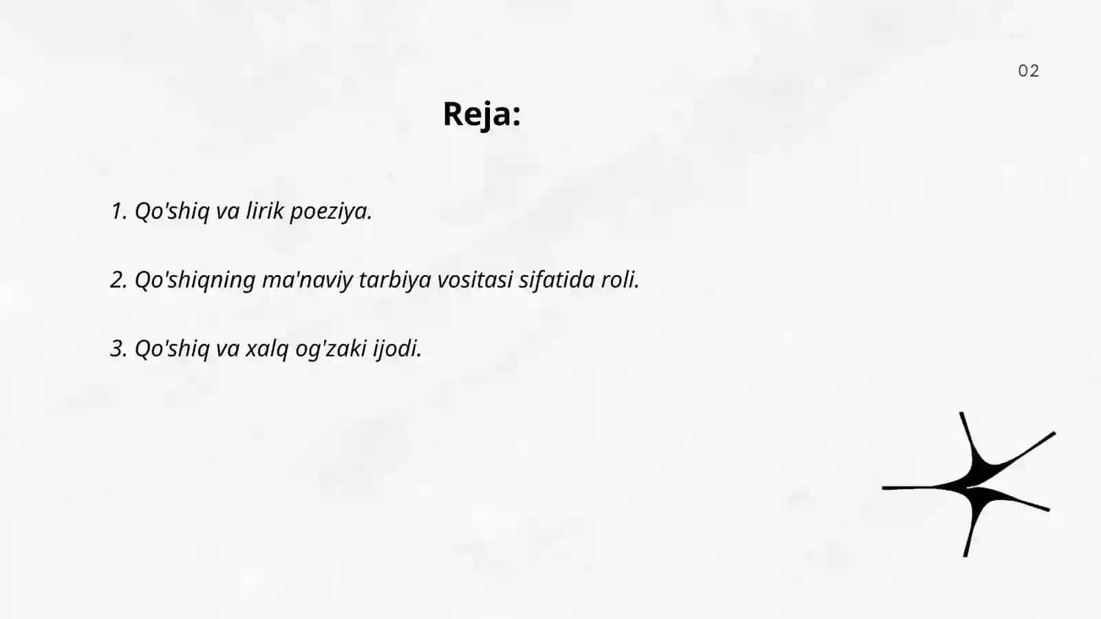 Qo‘shiqlarning badiiy adabiyotdagi o‘rni 2