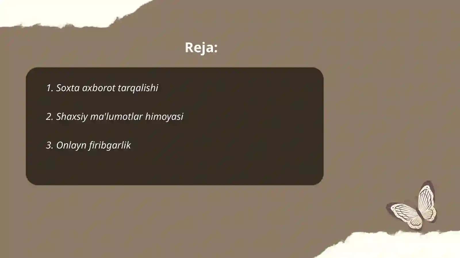 Soxta axborot tarqalishi 2