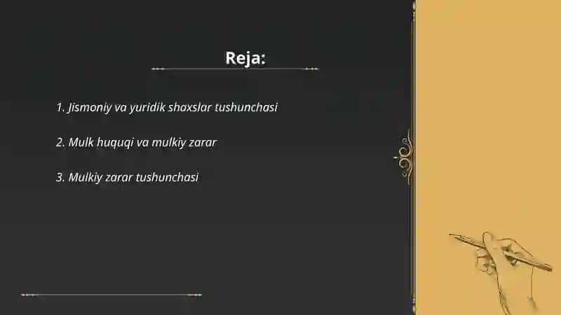 Jismoniy va yuridik shaxslarga yetkazilgan mulkiy zararlarni kompensatsiya qilish bõyicha respublika maqsadli jamğarmasi 2
