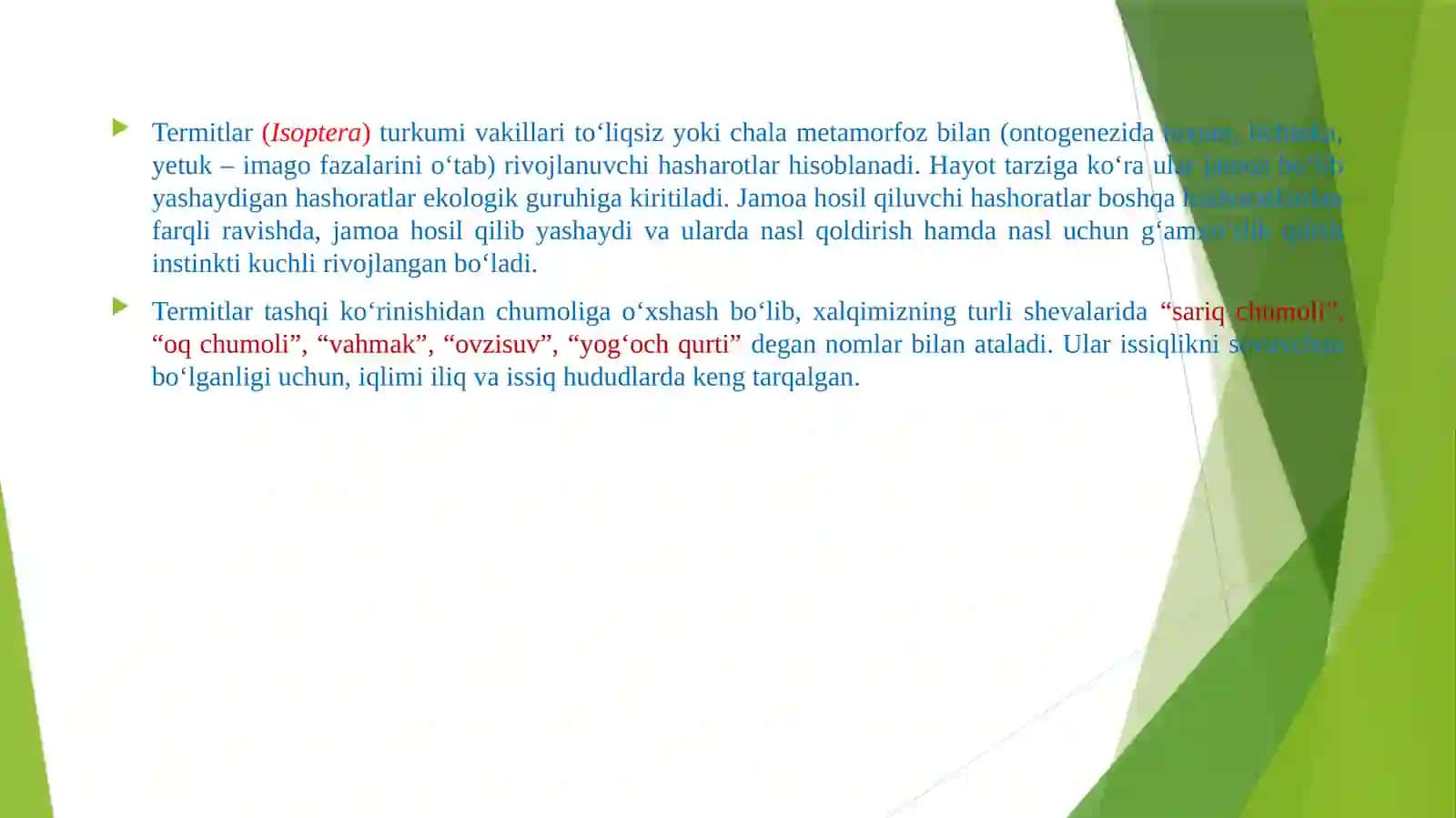 HASHAROTLARZARARARIDAN HIMOYALANISH 2