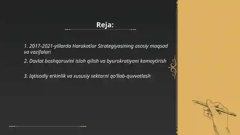 2017-2021-yillardagi Harakatlar Strategiyasi 2