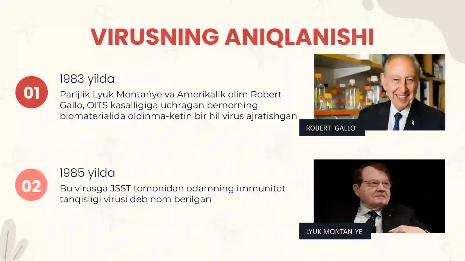 OIV INFEKSIYASINING PROFILAKTIKASI 2