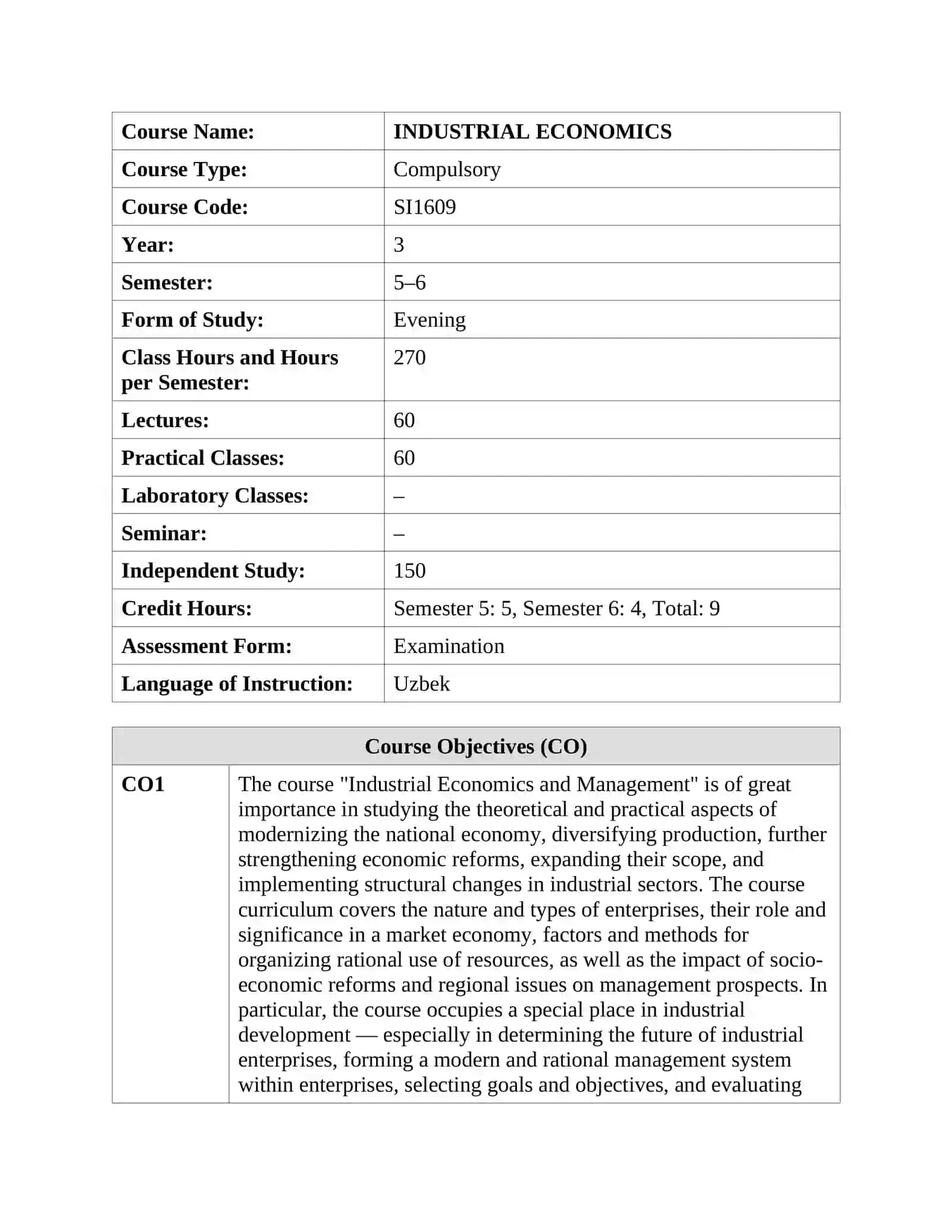 INDUSTRIAL ECONOMICS 2