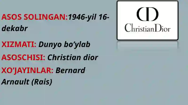 Christian Dior 2