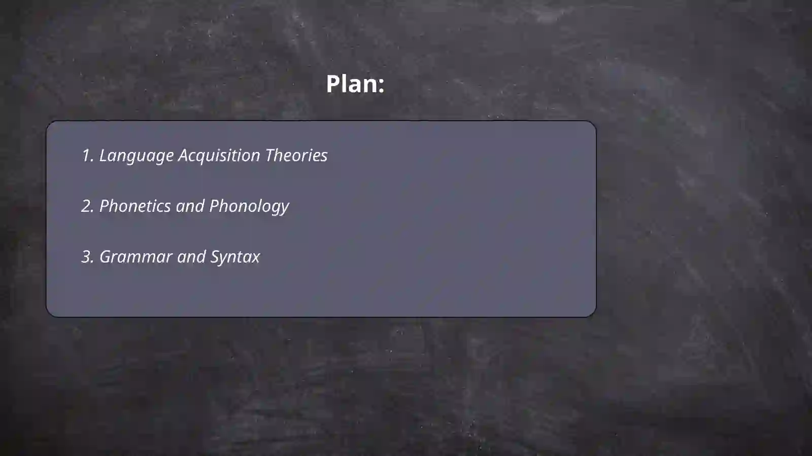 Language Acquisition Theories 2
