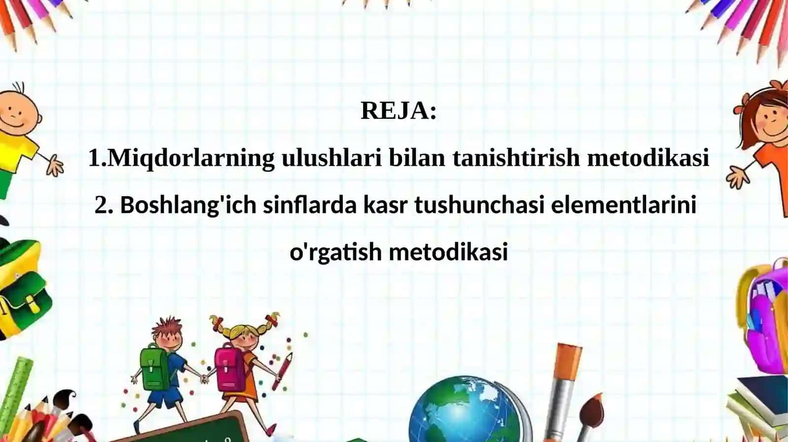 Kasrtushunchasi bilan tanishtirish metodikasi 2