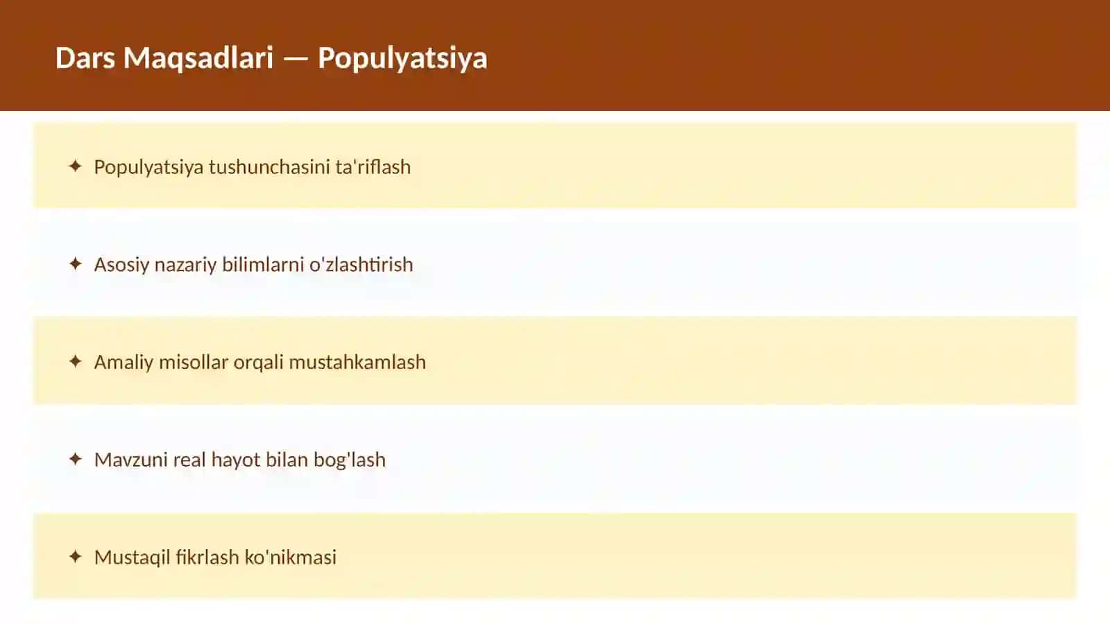 BIOLOGIYA Ekologiya 2