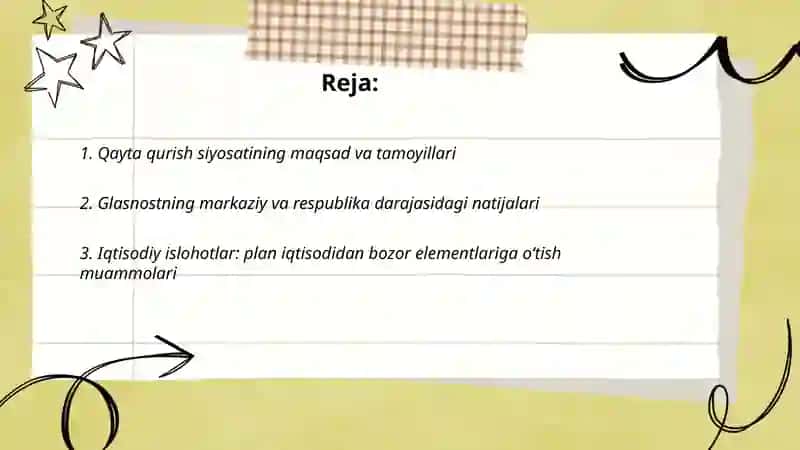 Qayta qurish siyosati va uning inqirozi. Farg'ona fojiasi 2