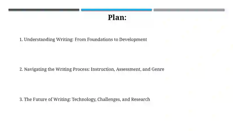 The development of writing skills 2
