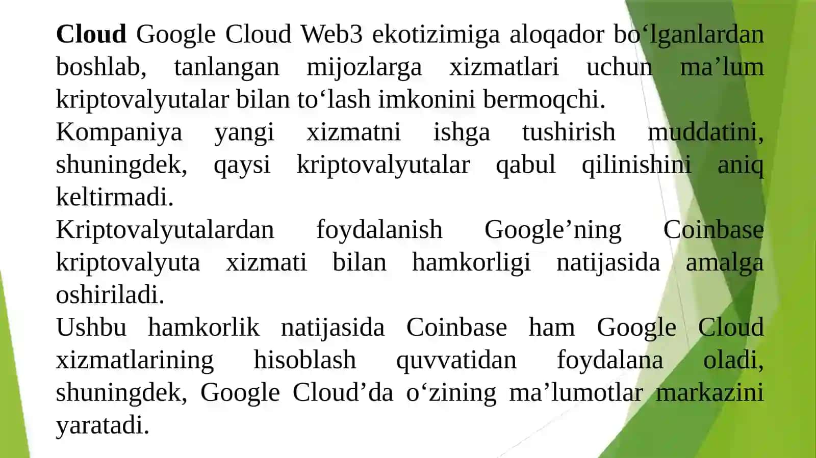 Cloudda web-xizmatlar 2