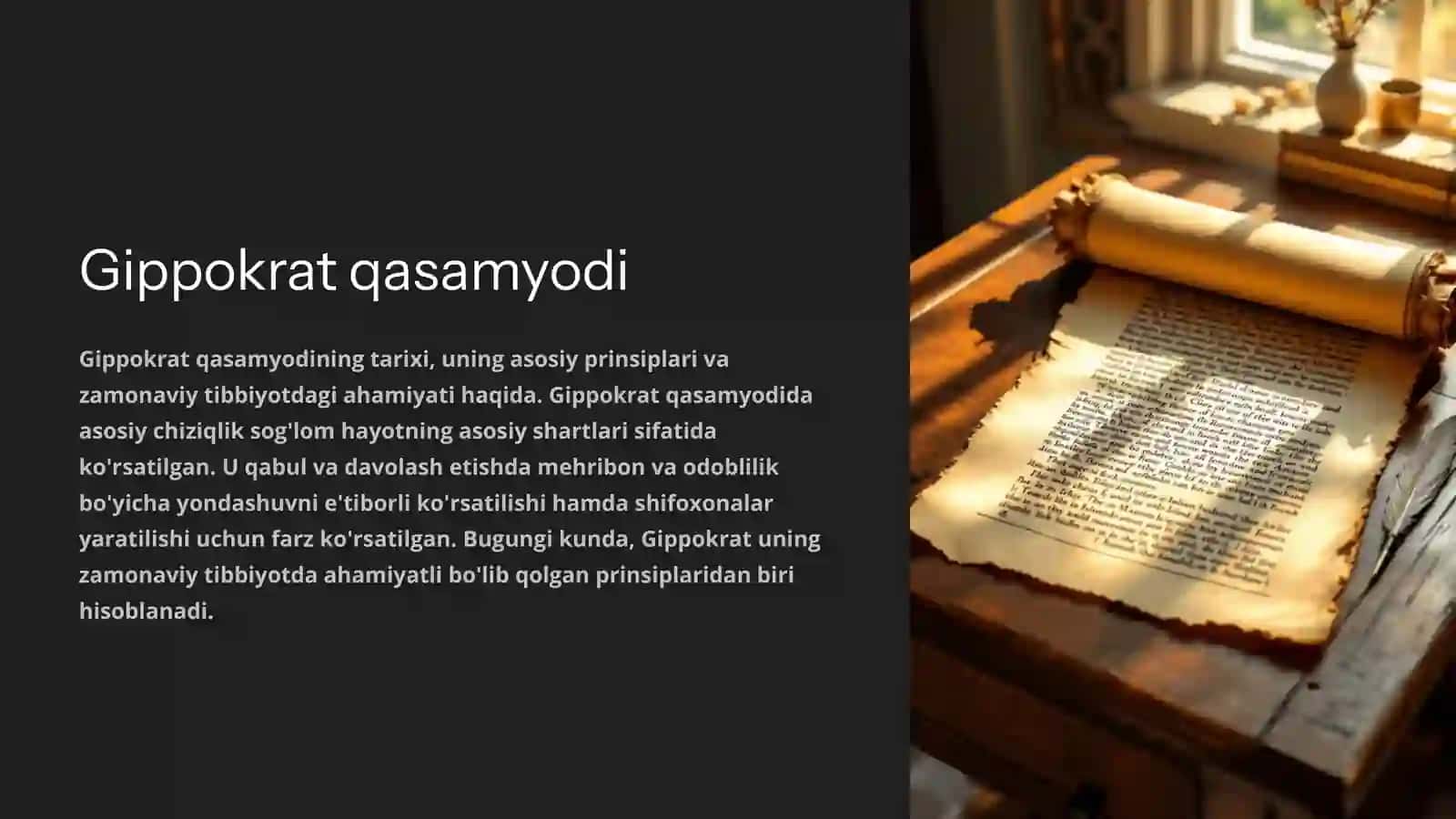 Gippokrat qasamyodi 2
