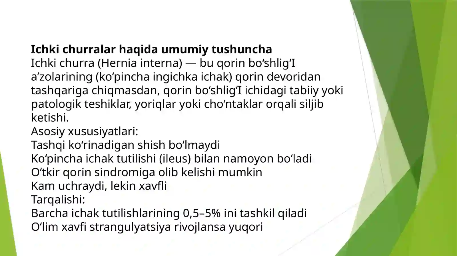 Ichki churralar 2