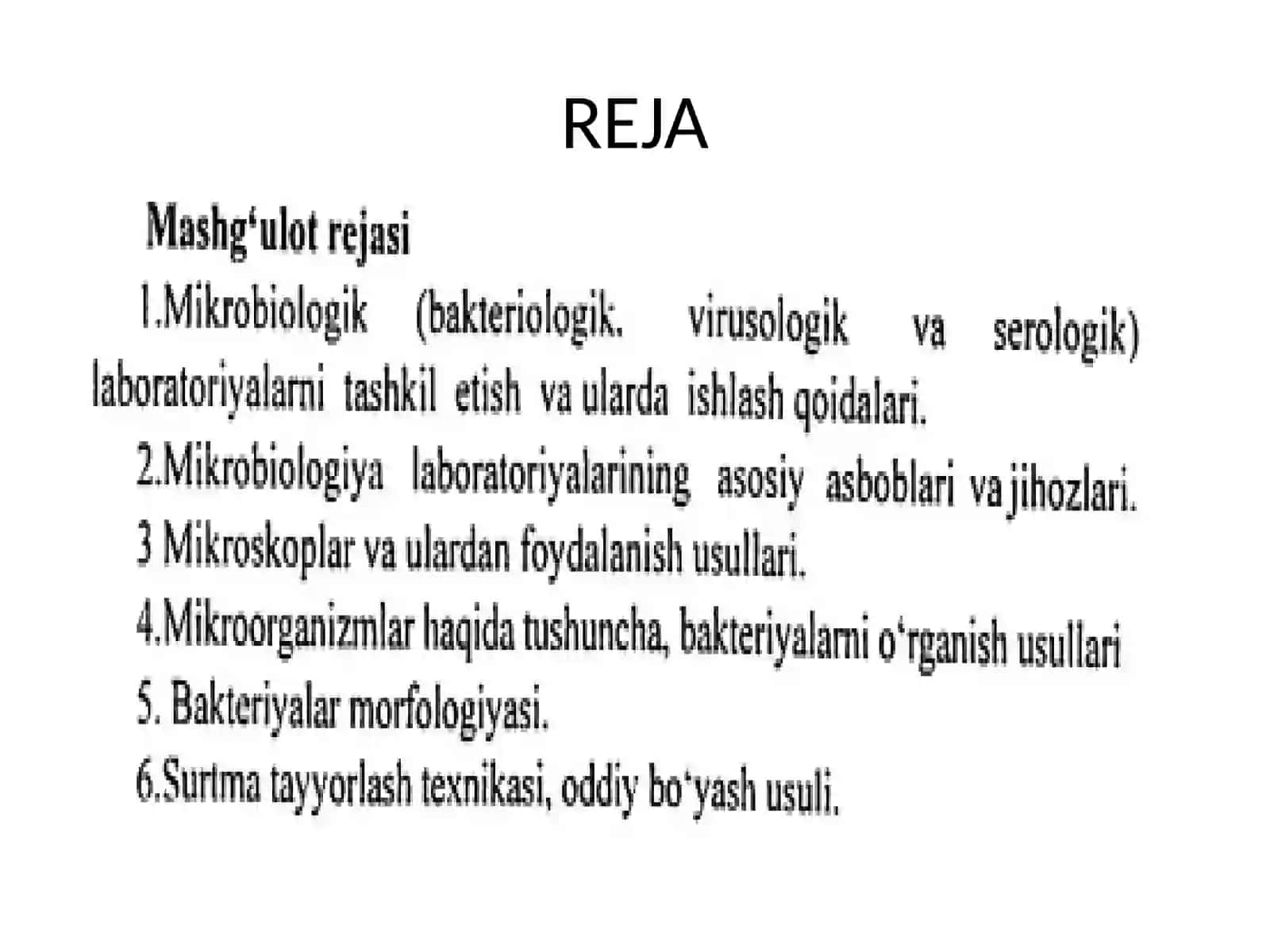 Bakteriologik Laboratoriya Tuzilishi 2