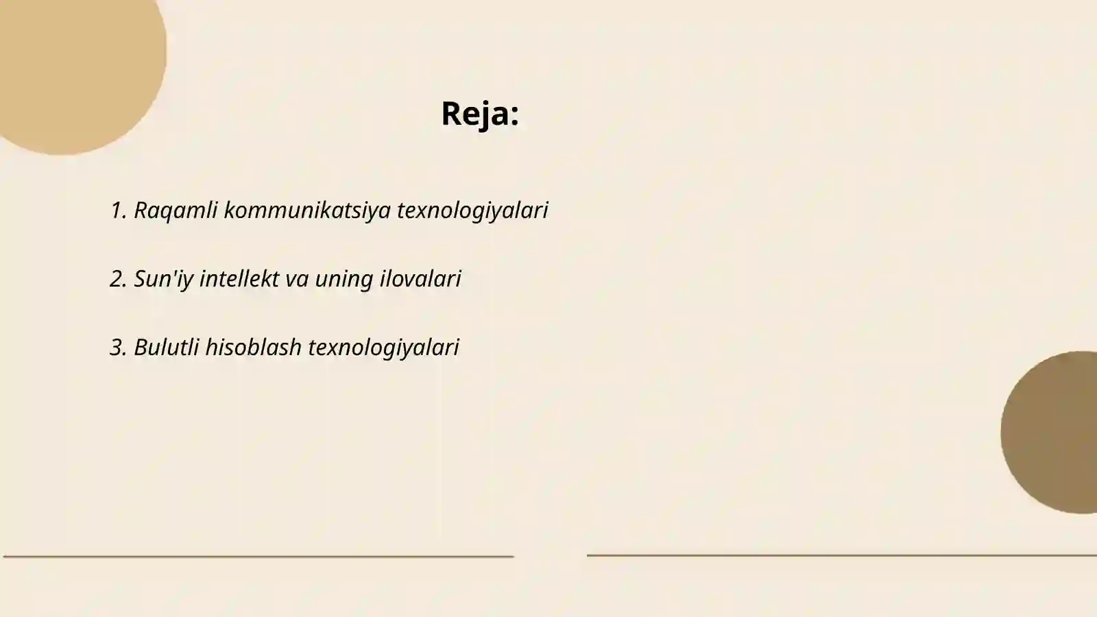 Raqamli kommunikatsiya texnologiyalari 2