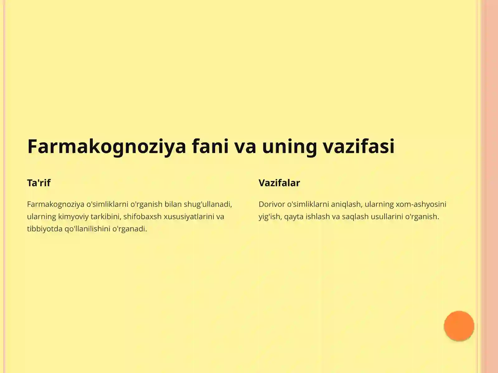 Farmakognoziya asoslari 2