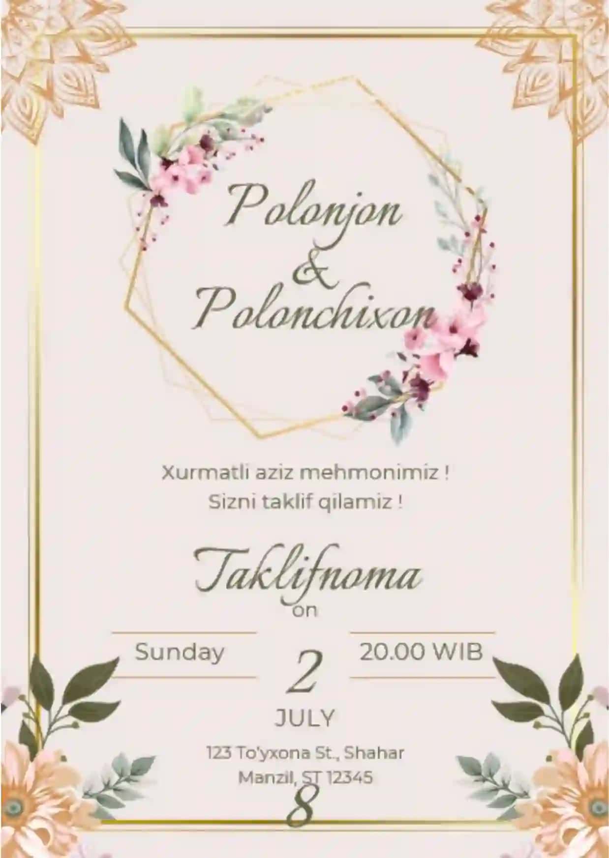 Taklifnoma 2