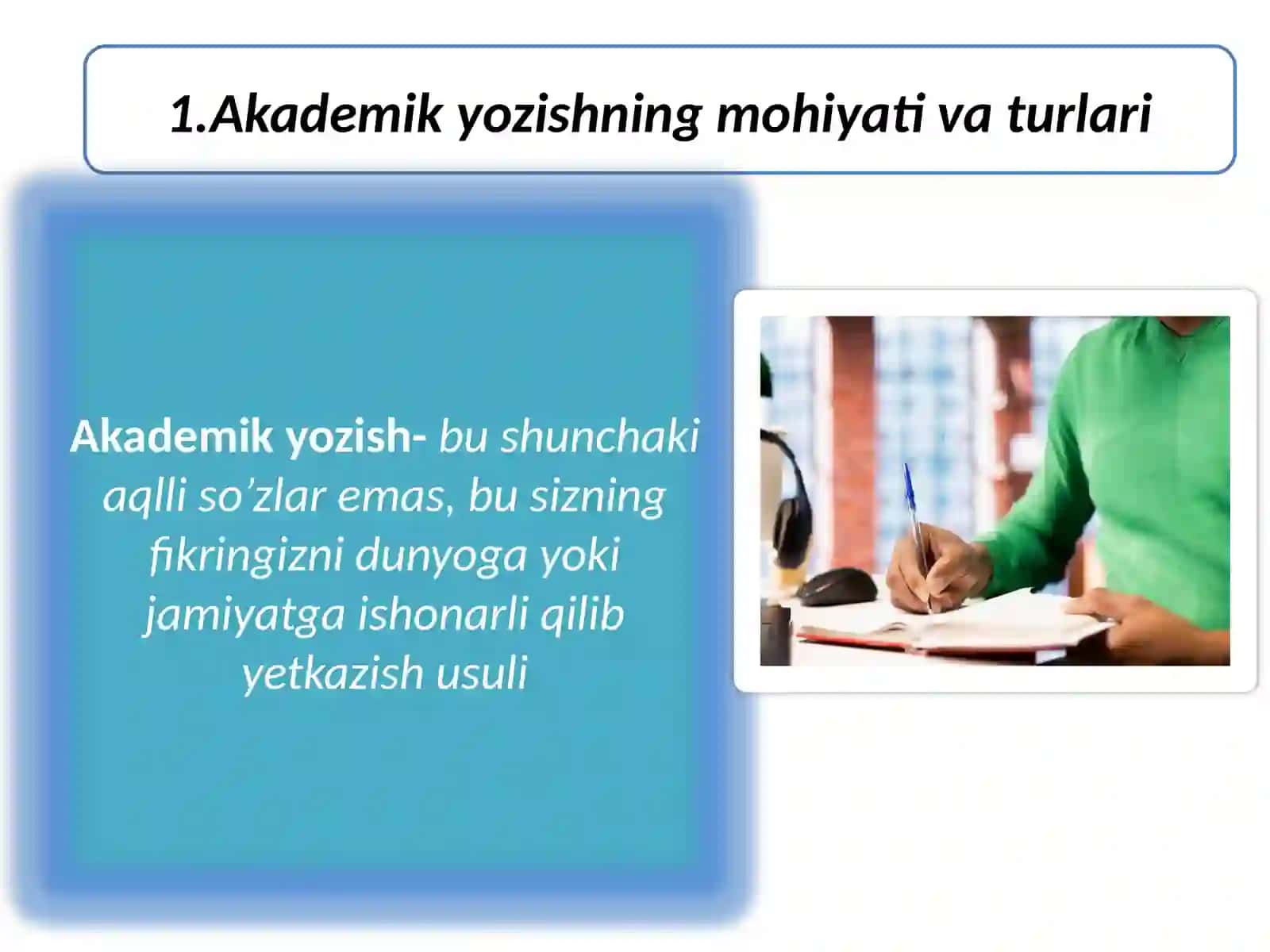 Akademik Yozish AKKK 2