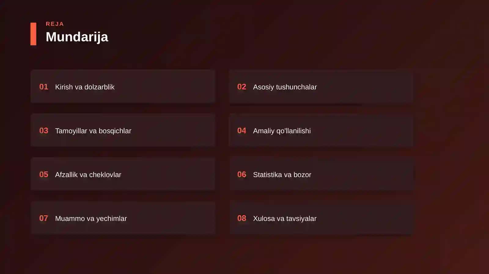 MVP yaratish — milliy xususiyatlari — 1-qism 2