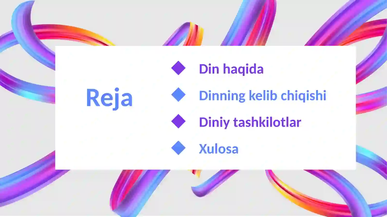 O‘zbekistonda din va diniy tashkilotlar 2