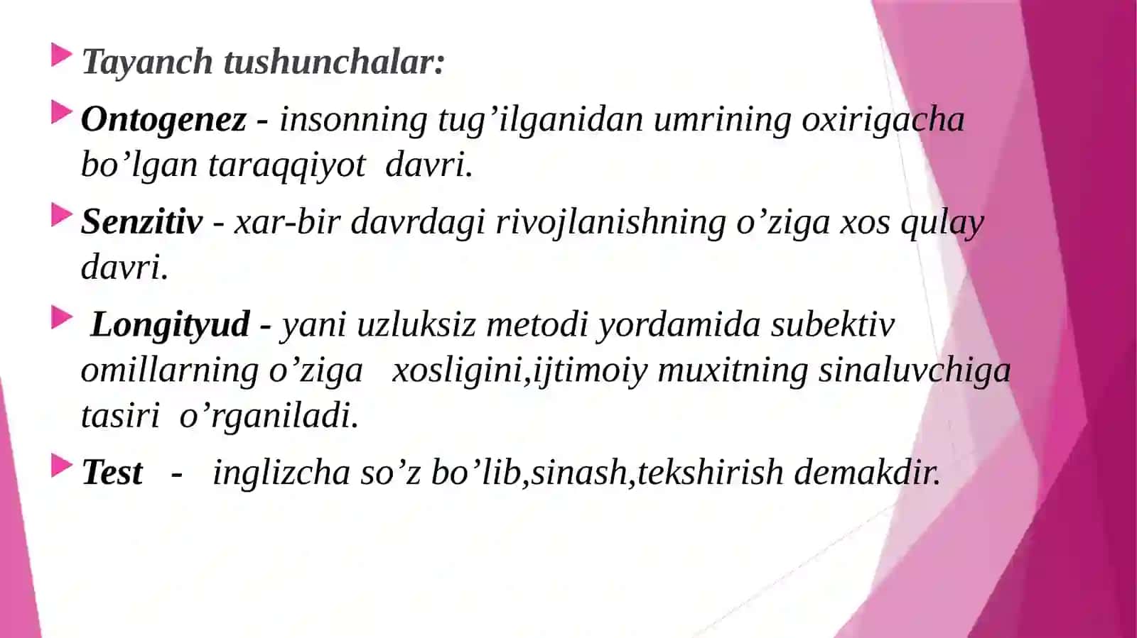 ONTOGENEZNING ILK BOSQICHLARIDA INSONNING PSIXIK RIVOJLANISHIGA  XOS XUSUSIYATLAR 2