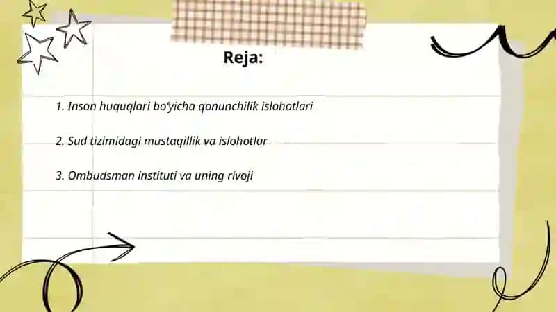 Inson Huquqlari va Erkinliklari Kafolatining Yaratilishi 2