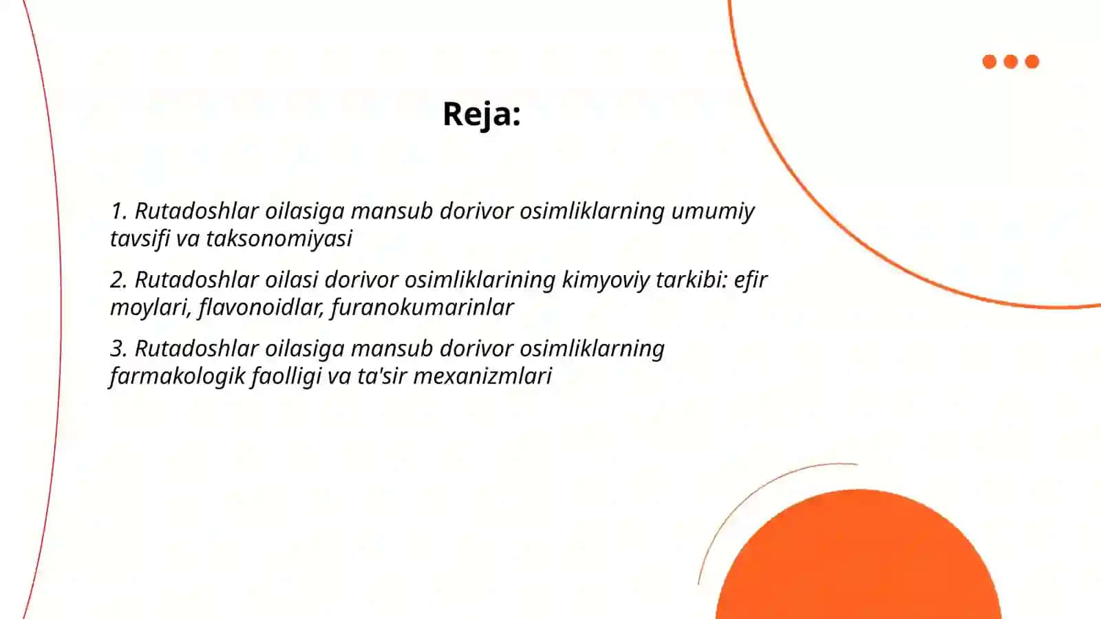 Rutadoshlar oilasiga mansub dorivor osimliklar 2