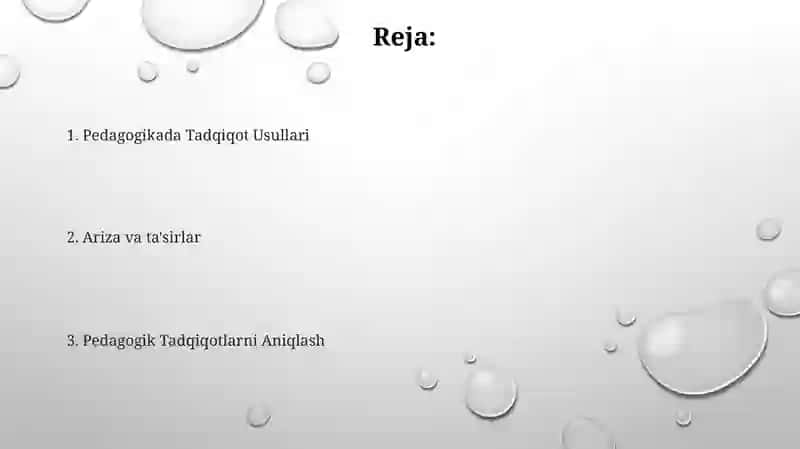 Pedagogika fan sifatida Pedagogikaning ilmiy tadqiqot metodlari 2