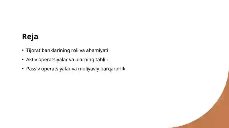 Tijorat banklari iqtisodiy tizimi 2