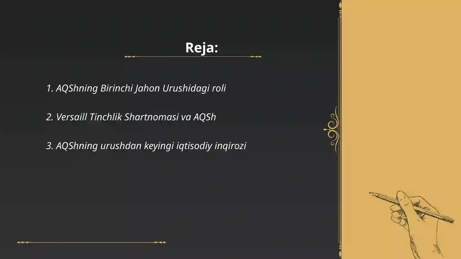 AQSh: Birnchi Jahon Urushidan Keyin AQSh 2