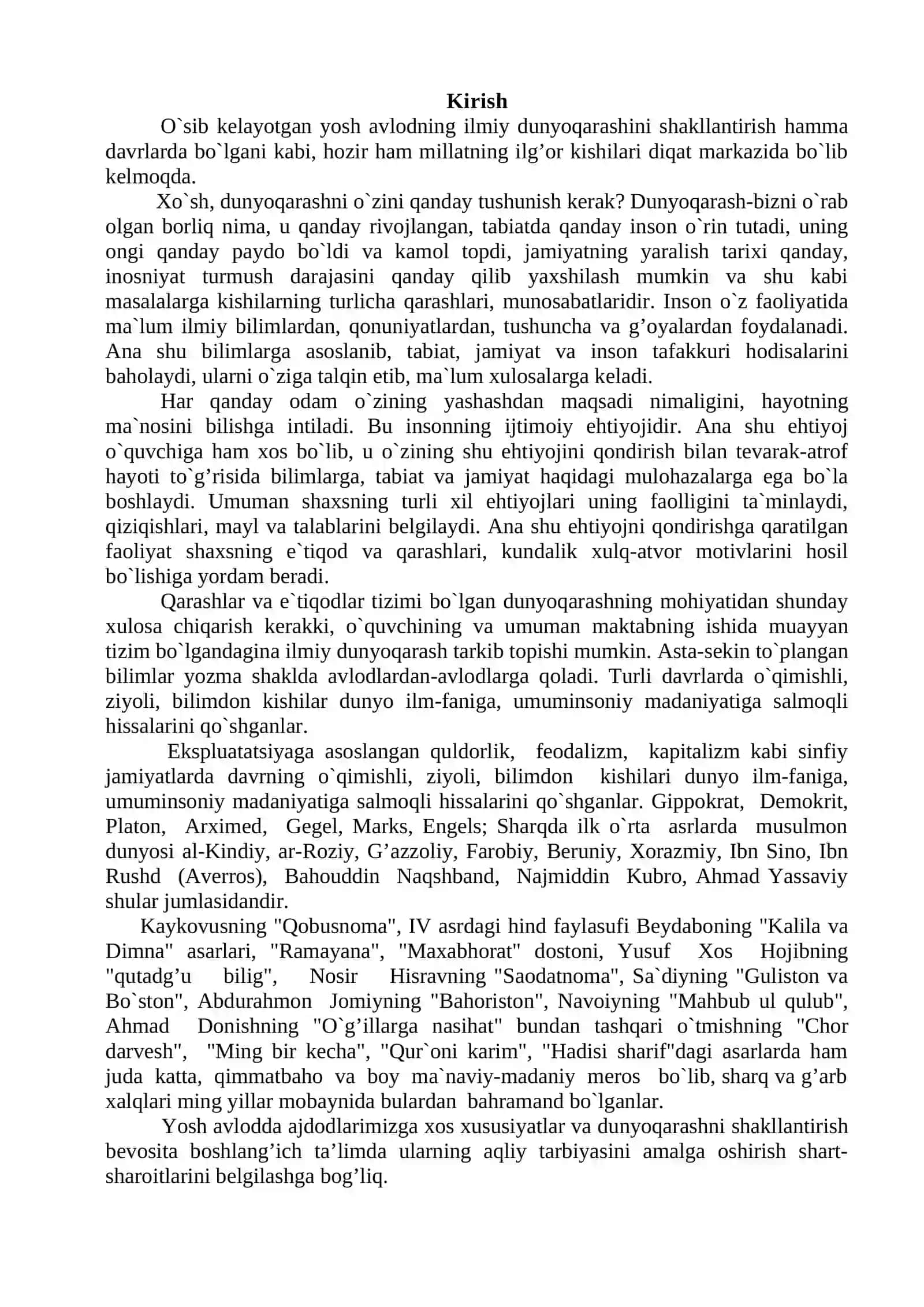 O’quvchilarning aqliy va fuqarolik tarbiyasi 2