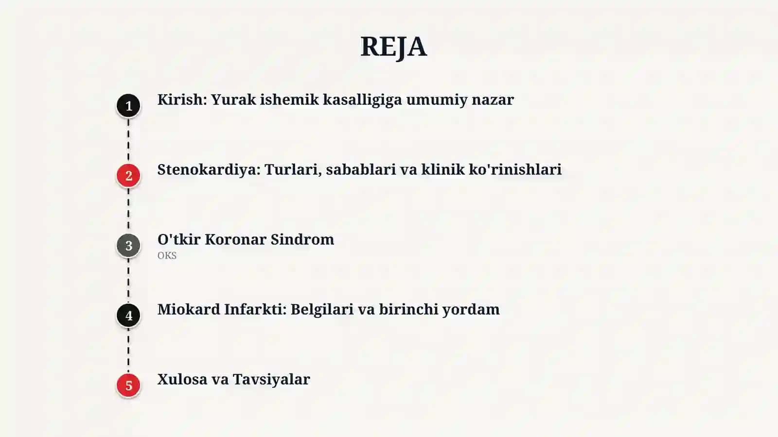 Yurak ishemik kasalligi. Stenokardiyalar va o'tkir miokard infarkti. O'tkir koronar 2