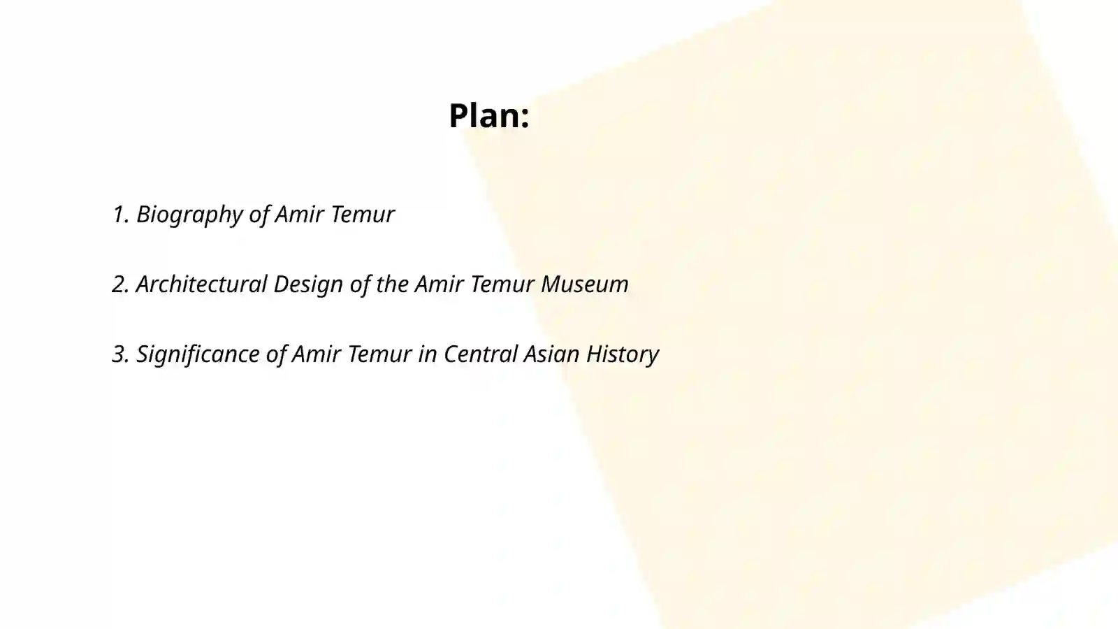 Visiting the Amir Temur museum 2