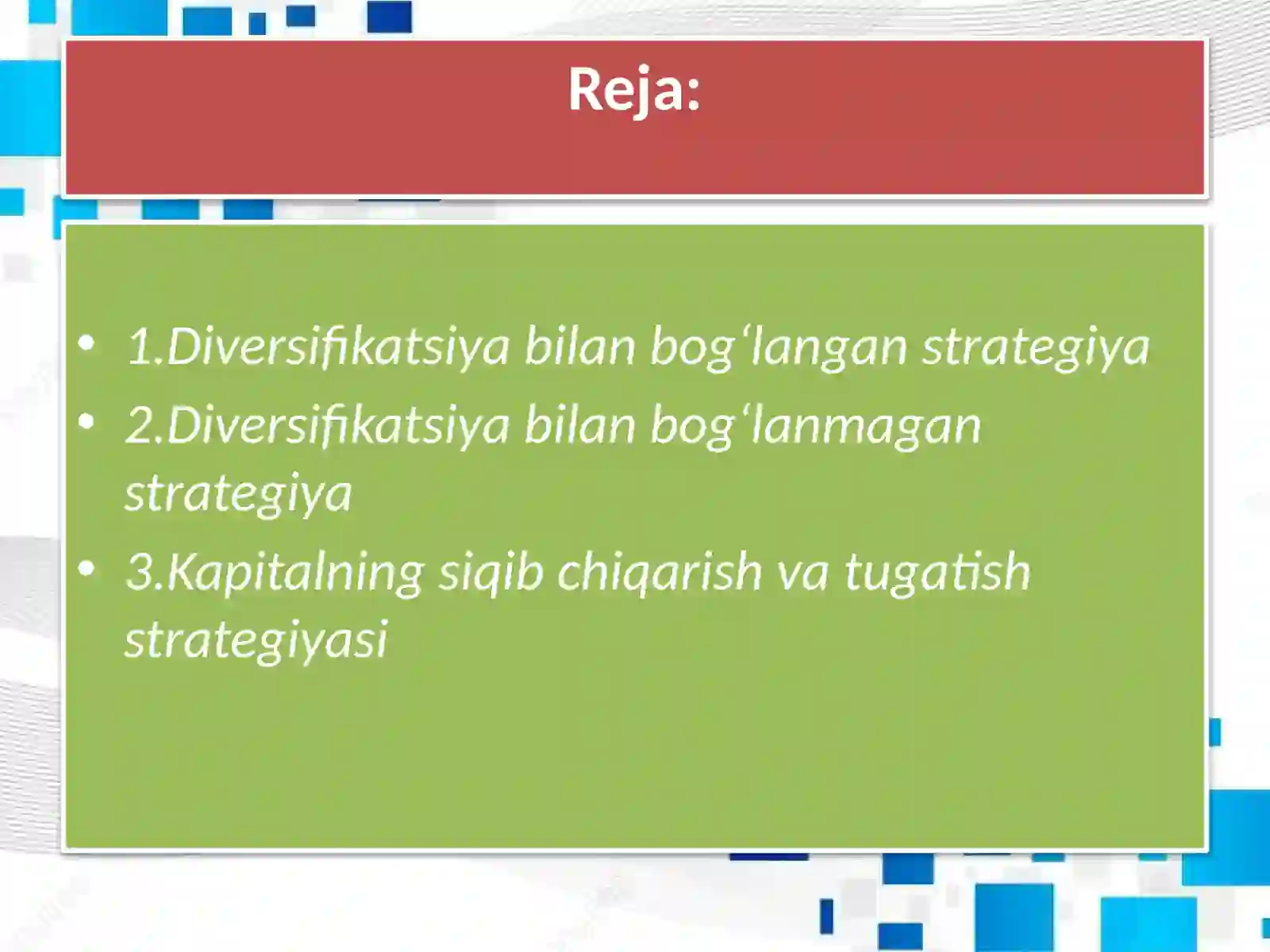KORPORATIV STRATEGIYA 2