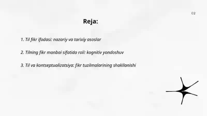 Til fikr ifodasi: nazariy va tarixiy asoslar 2