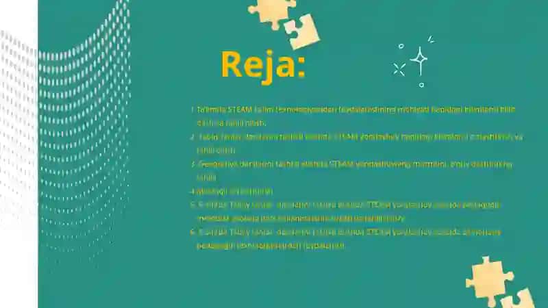 Ta’limda STEAM texnologiyasidan foydalanishning mohiyati 2