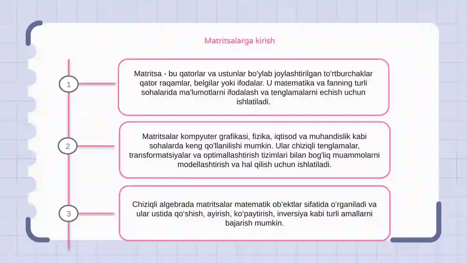 Matritsalar 2