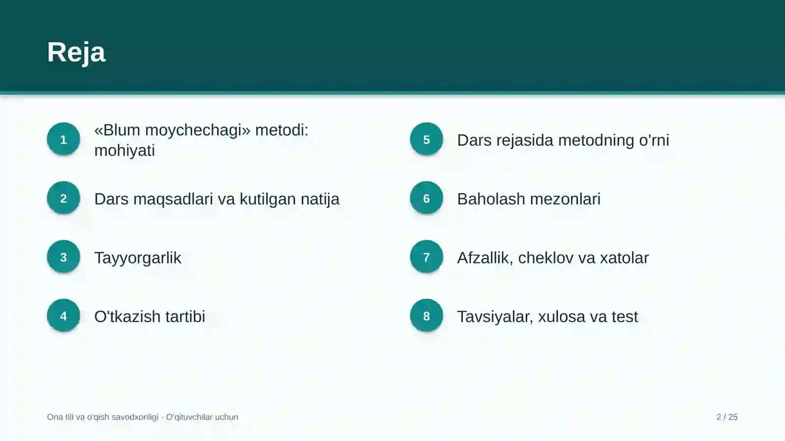 ona tili va o'qish savodxonligi darslarida blum moychechagi metodidan foydalanish 6674 2