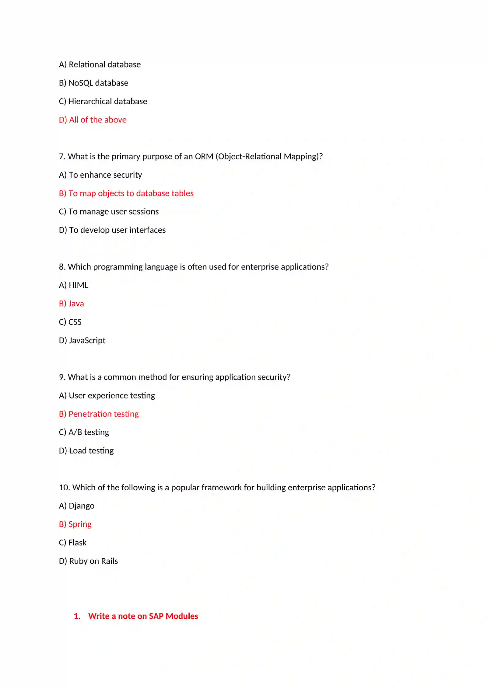 Enterprise Application 2