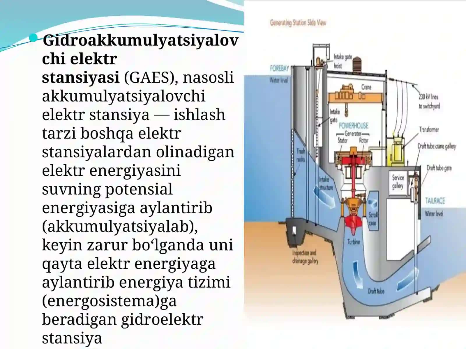 GIDROAKUMULYATSIYA ELEKTRO STANSIYASI (GAES) 2