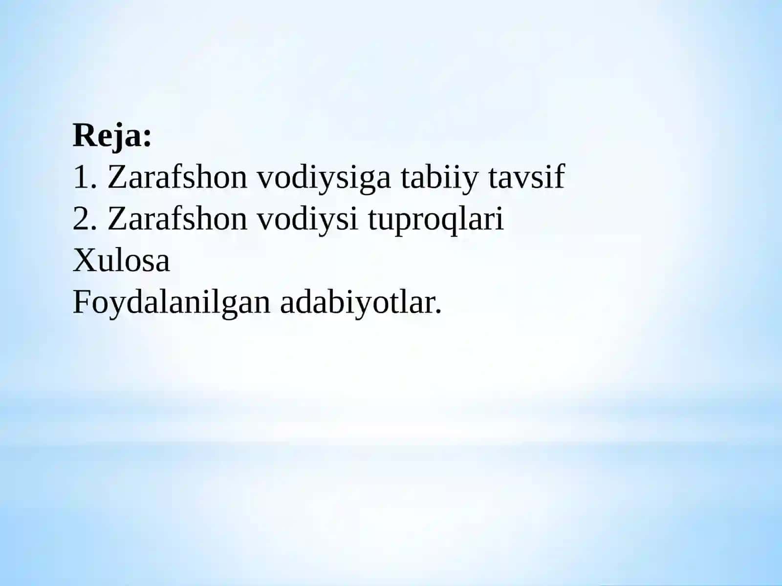 Zarafshon vodiysi tuproqlari 2