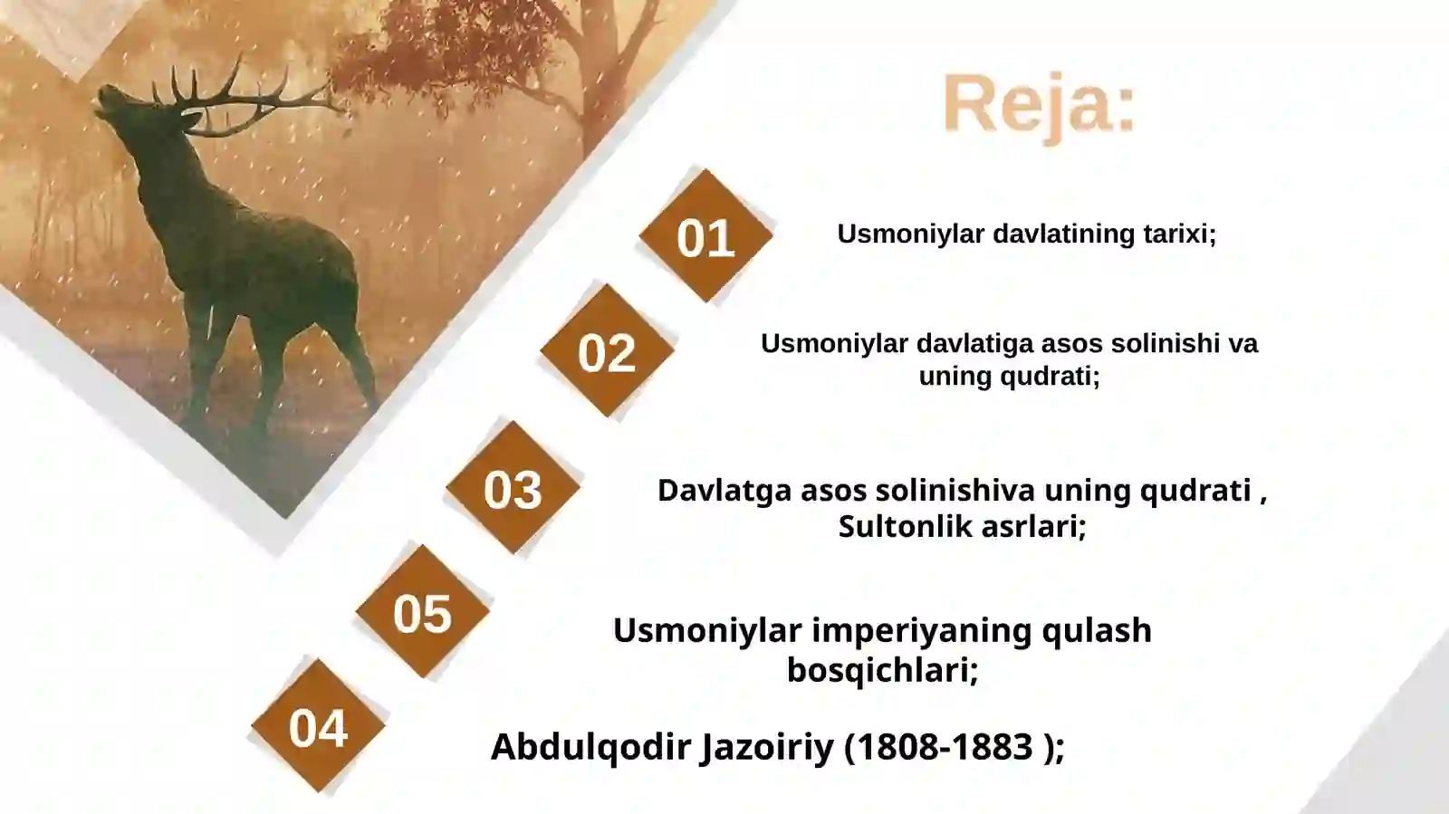 USMONIYLAR DAVLATINING TARIXI 2