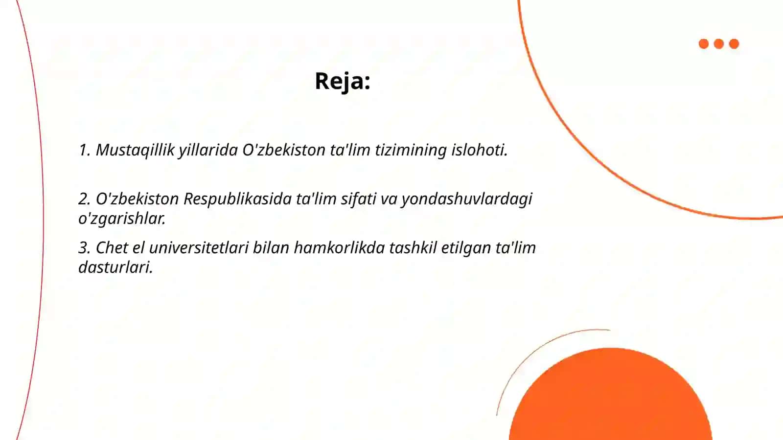O'zbekiston va Jaxon hamjamiyati 2