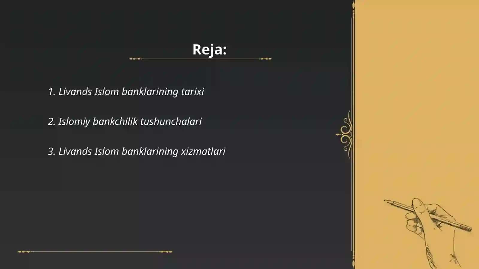 Livands islom banklari 2