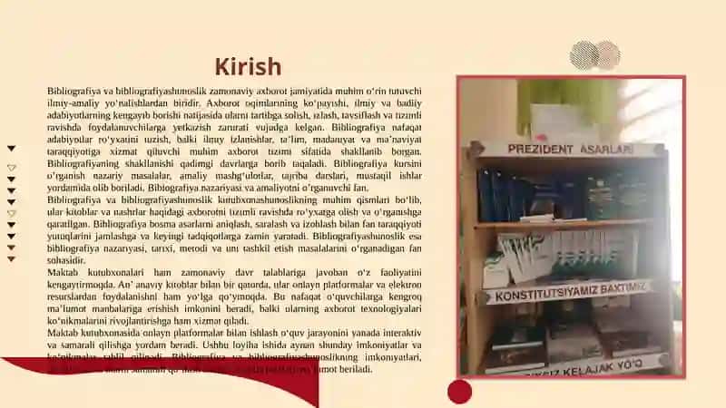 Bibiografiya va bibliografiyashunoslik tarixi, kelib chiqarish jarayoni va zamonoviy tushunchalari 2