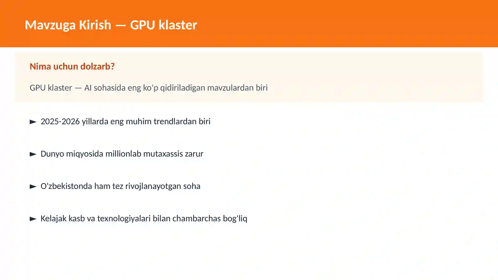 GPU klaster 2