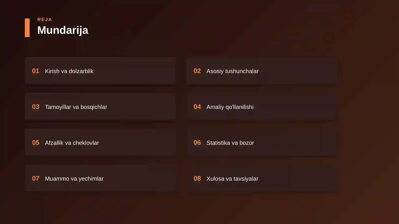 Chorvachilik — amaliy strategiyalar 2